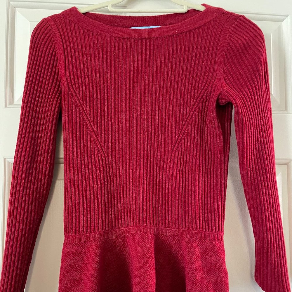 Long sleeve Red Sweater